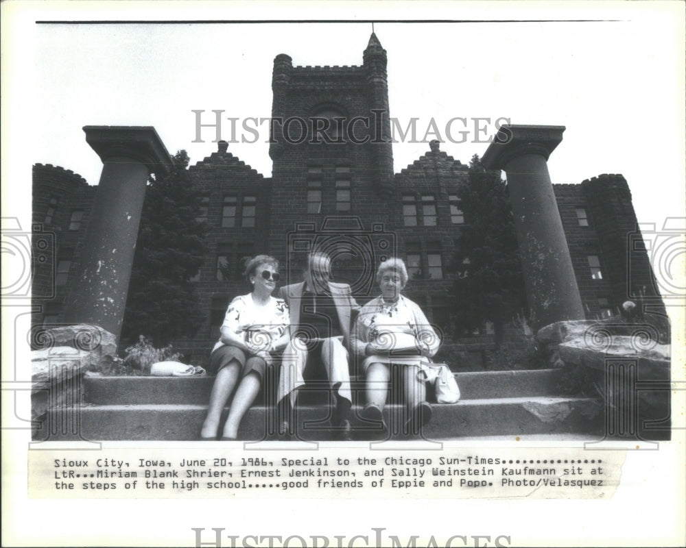 1986 Miriam Blank Shrier Ernest Jenkinson - Historic Images