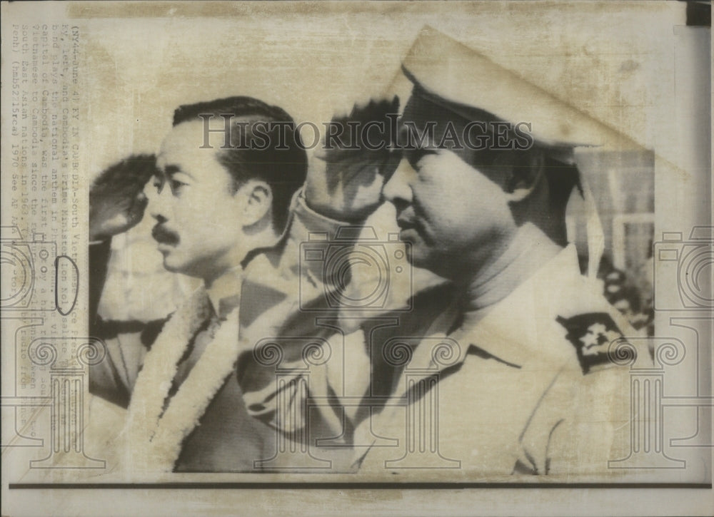 1978 Lon Nol Cambodian Prime Minister - Historic Images