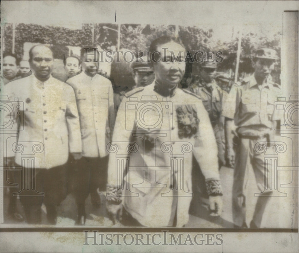 1970 Lon Nol Cambodia Prime Minister-Historic Images