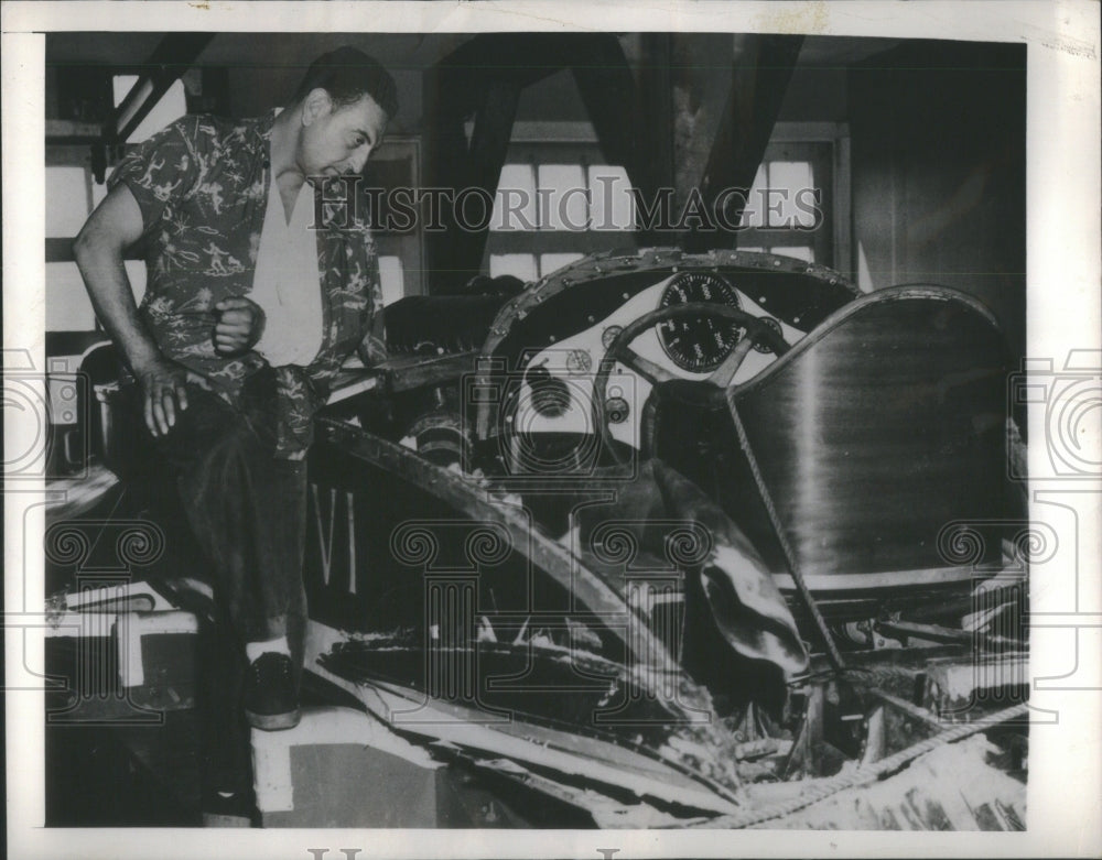 1948 Press Photo Gaetano Alberto Lombardo Bandleader- RSA44153 - Historic Images