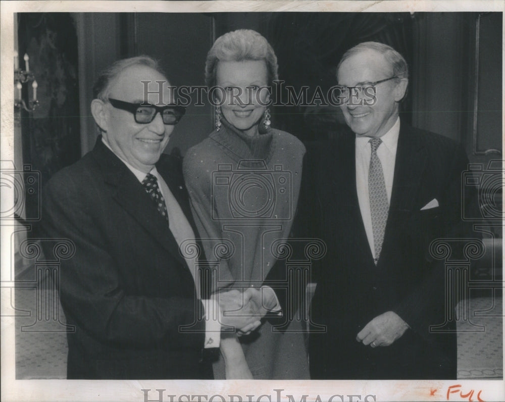 1991 Morris Leiban Mary Leiban Newton Minow - Historic Images