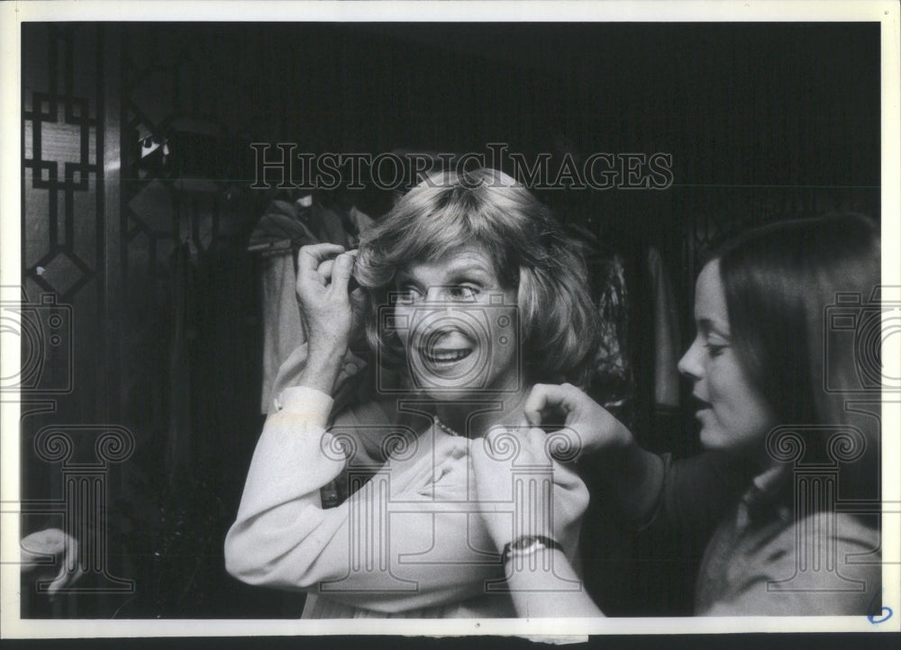1981 Cloris Leachman Stage Twigs Drury - Historic Images