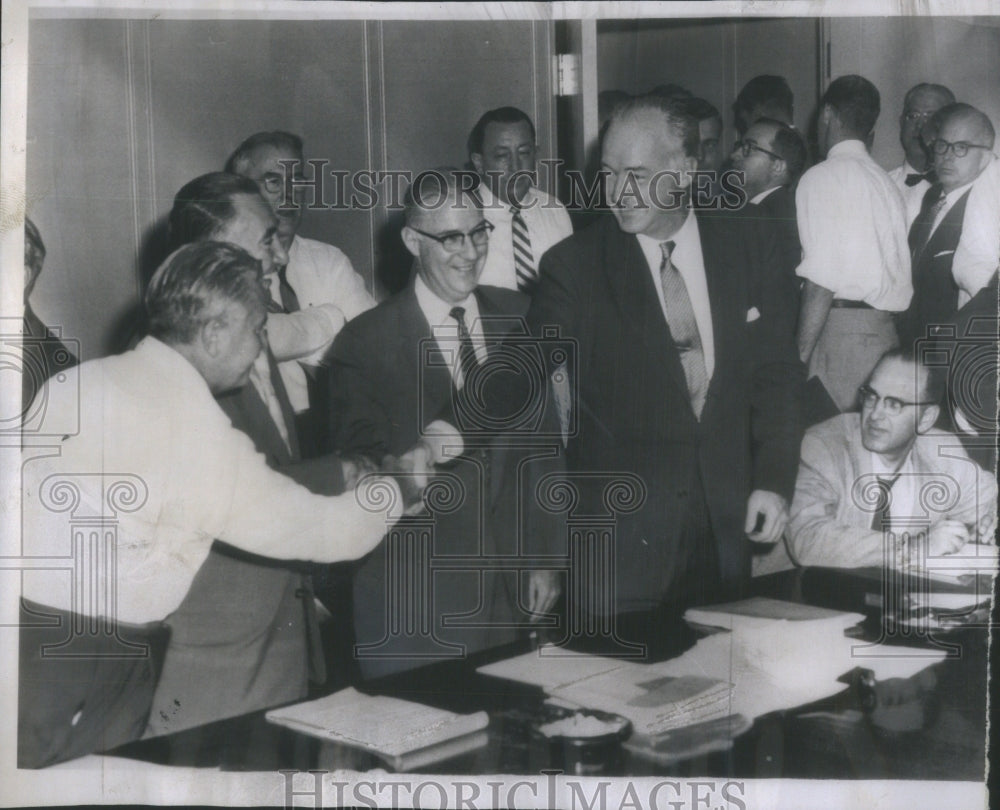 1955 Vice President Norman Matthews John Le - Historic Images