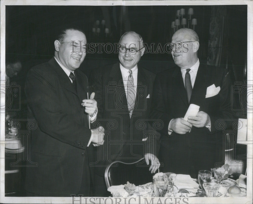 1955 Press Photo Louis Goldblatt Lawrence Knott David M- RSA44623 - Historic Images