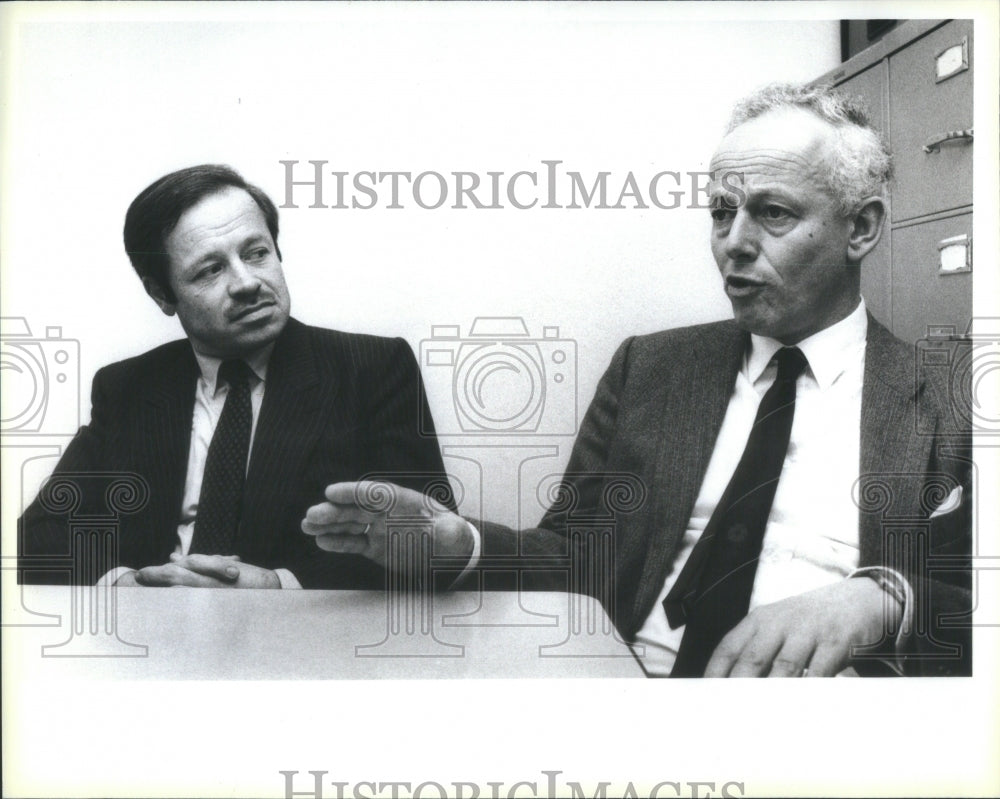 Press Photo Reinier Fuchs Amsterdam stock exchange Baro - Historic Images