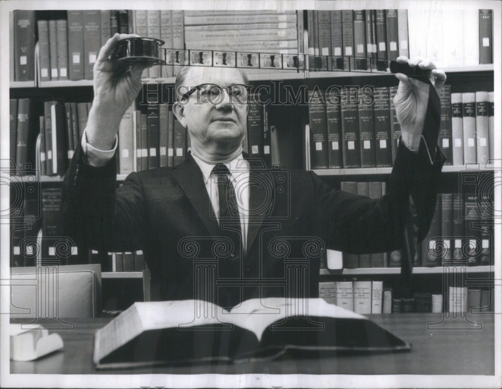 1966 Dr Alfred Fuerbringer director foundat - Historic Images