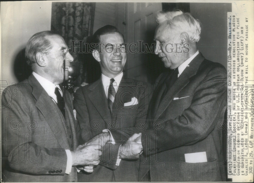 1943 Press Photo William Fulbright US Postwar Congress- RSA44731 - Historic Images