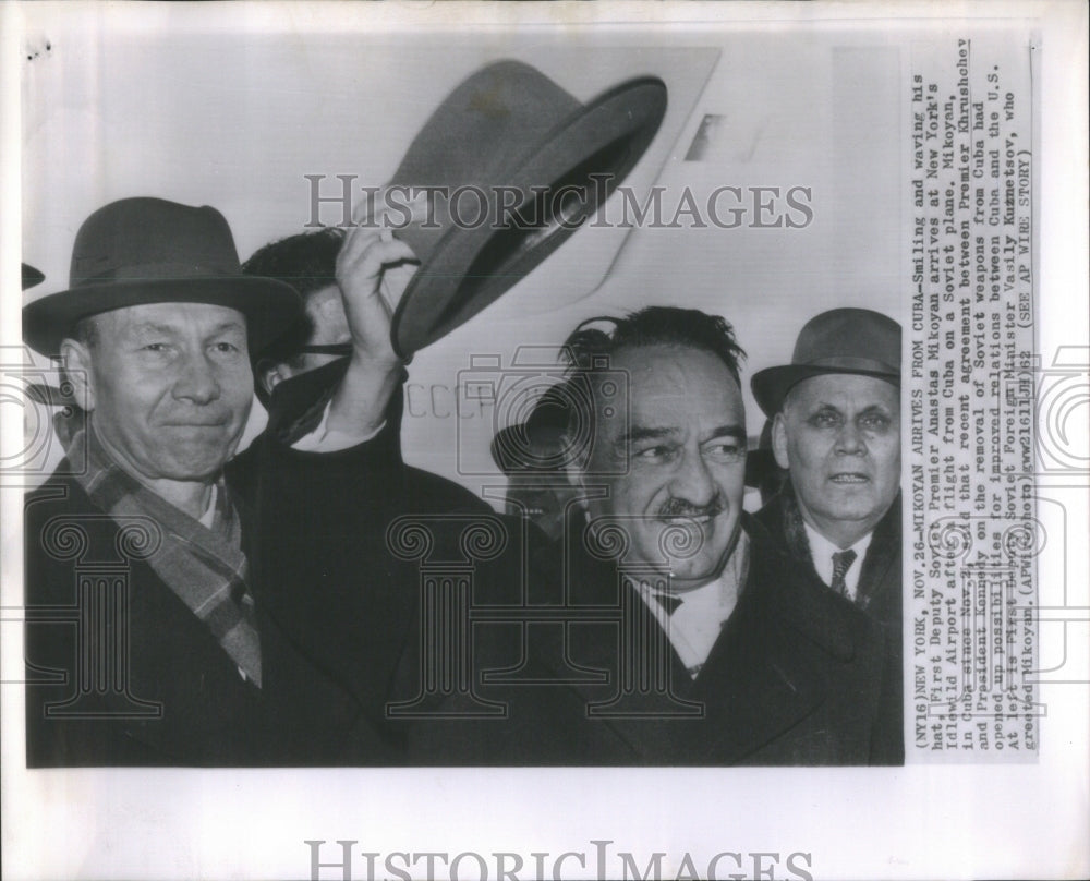 1962 Deputy Sovier Premier Anastas Mikoyan-Historic Images