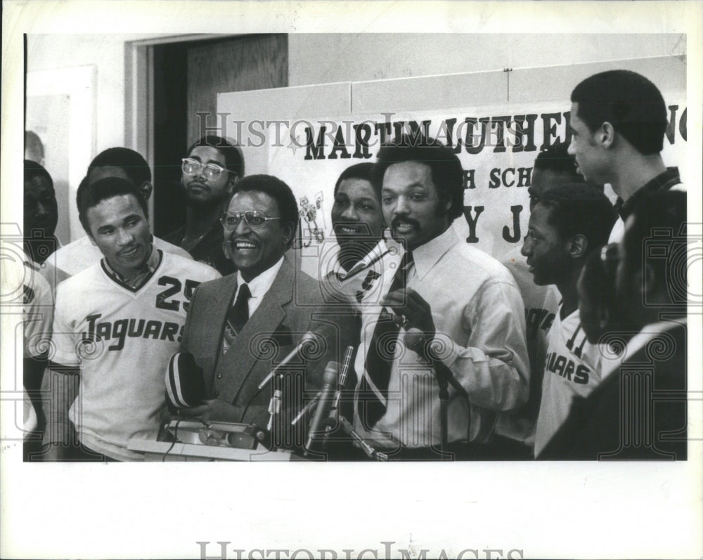 1982 Jesse Jackson Presented Team Jacket - Historic Images