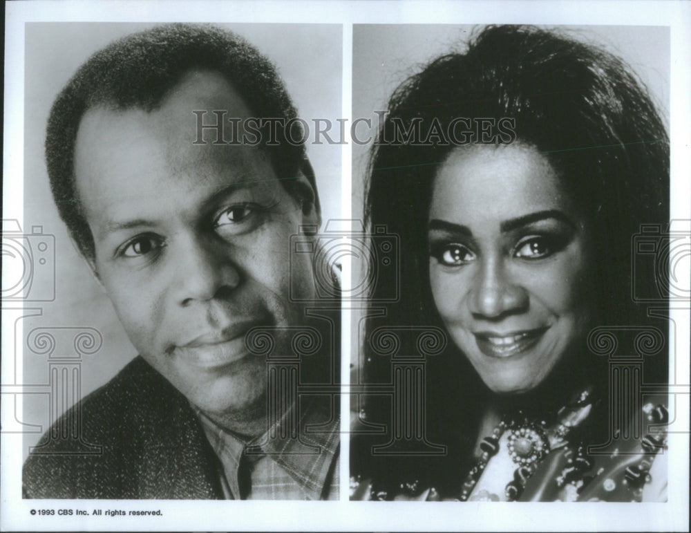 1993 Patti Labelle Danny glover essence awa - Historic Images