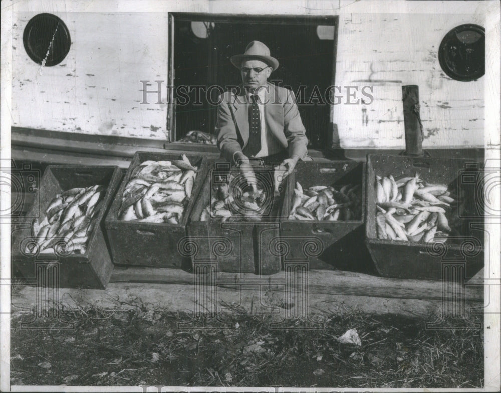 1954 Mathon Kyritsis Lake Michigan Weather-Historic Images