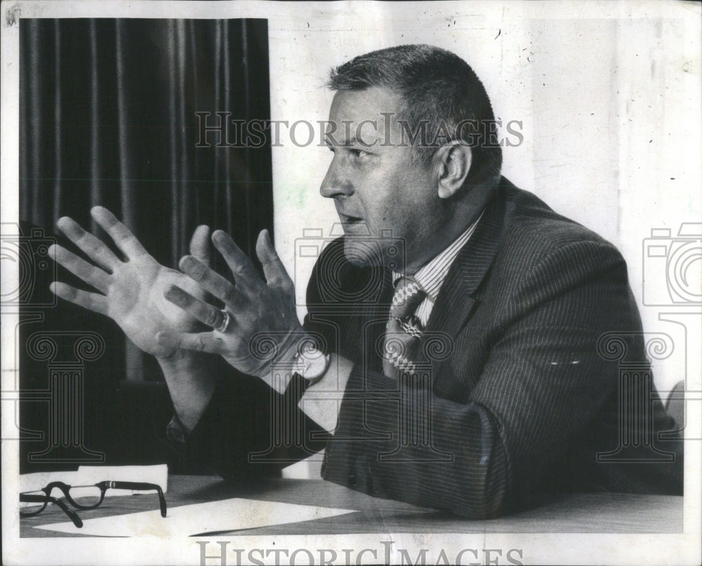1973 Chicago Area politician Edwin Fifielsk - Historic Images