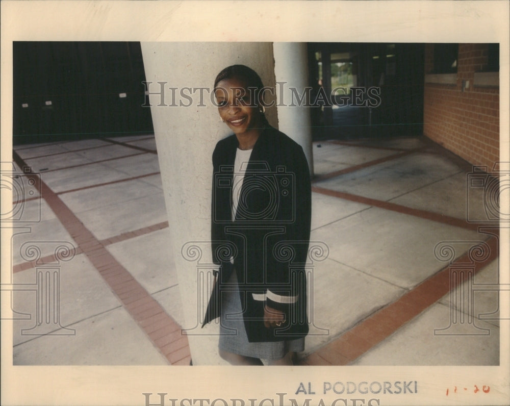 1992 NORTHEASTERN AD VIVIAN FULLER - Historic Images