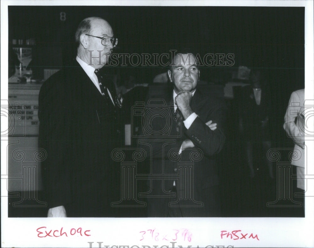 1993 Homer Livingston and Mayor Daley, Chic - Historic Images