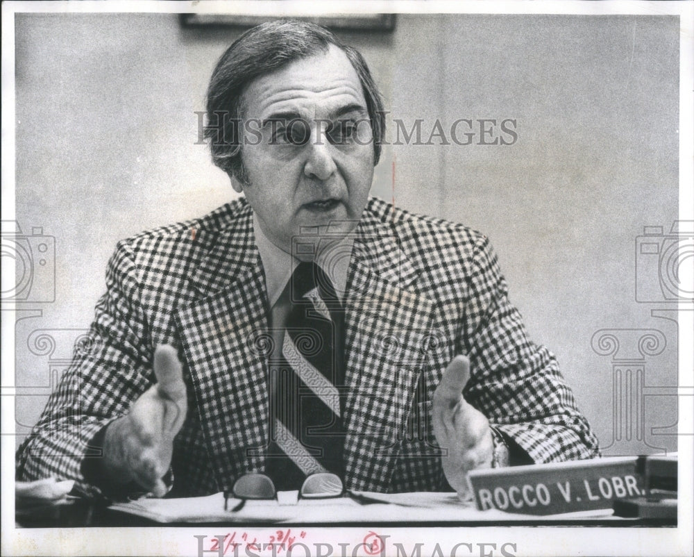 1977 Dr. Rocco Lobraico head gynecology Rav - Historic Images