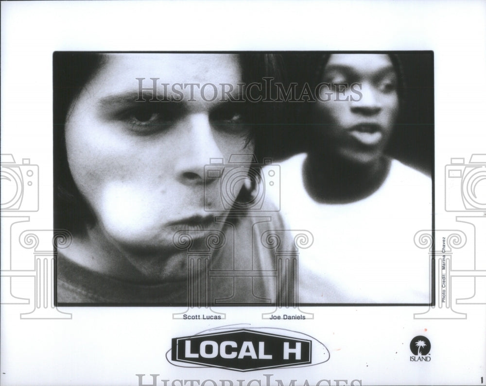 1996 American Rock Due "Local H" Band Membe - Historic Images