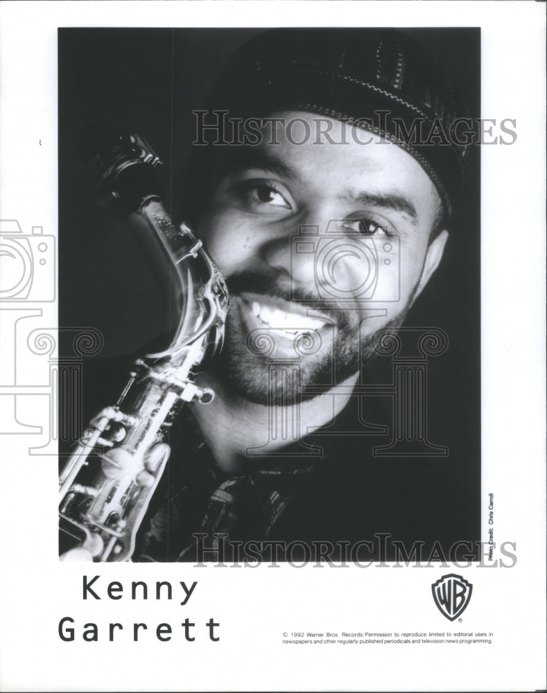 1996 Press Photo Kenny Garrett American Saxophonist- RSA45811 - Historic Images