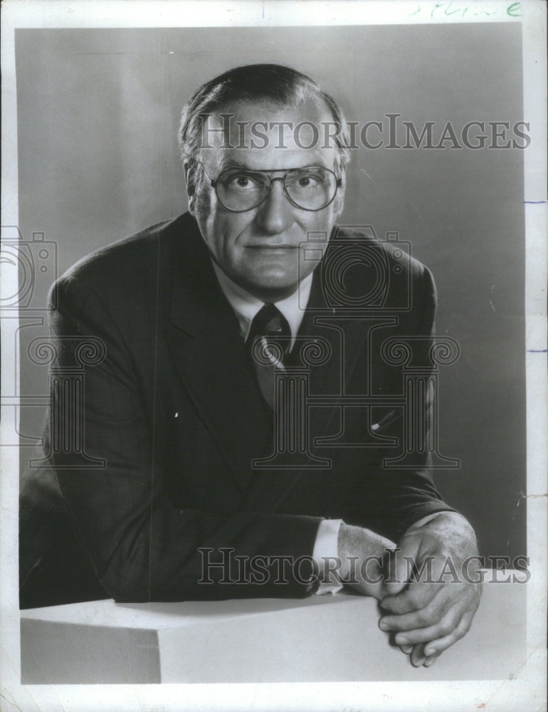 1971 Dave Garroway NBC Today Show Host - Historic Images