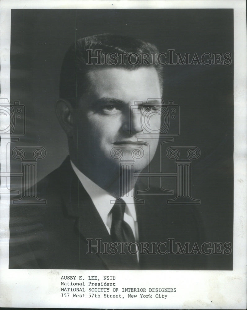 1965 Ausby Lee National President Designers-Historic Images