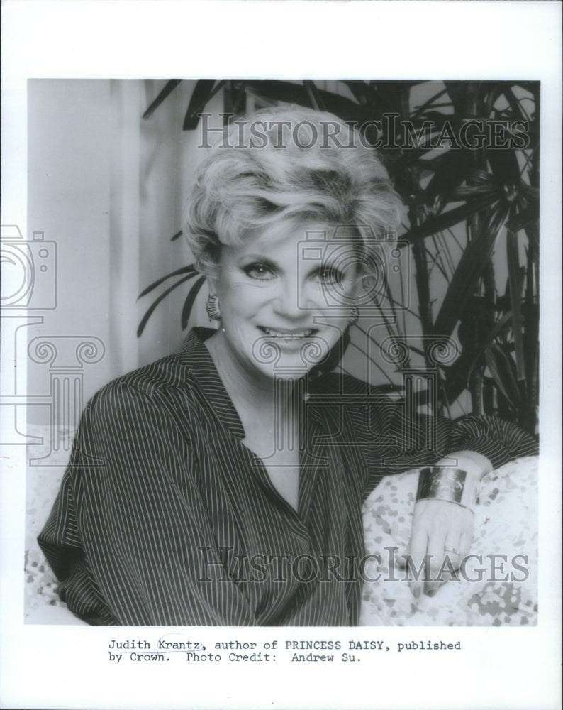 1980 Judith Krantz Author of Princess Daisy - Historic Images