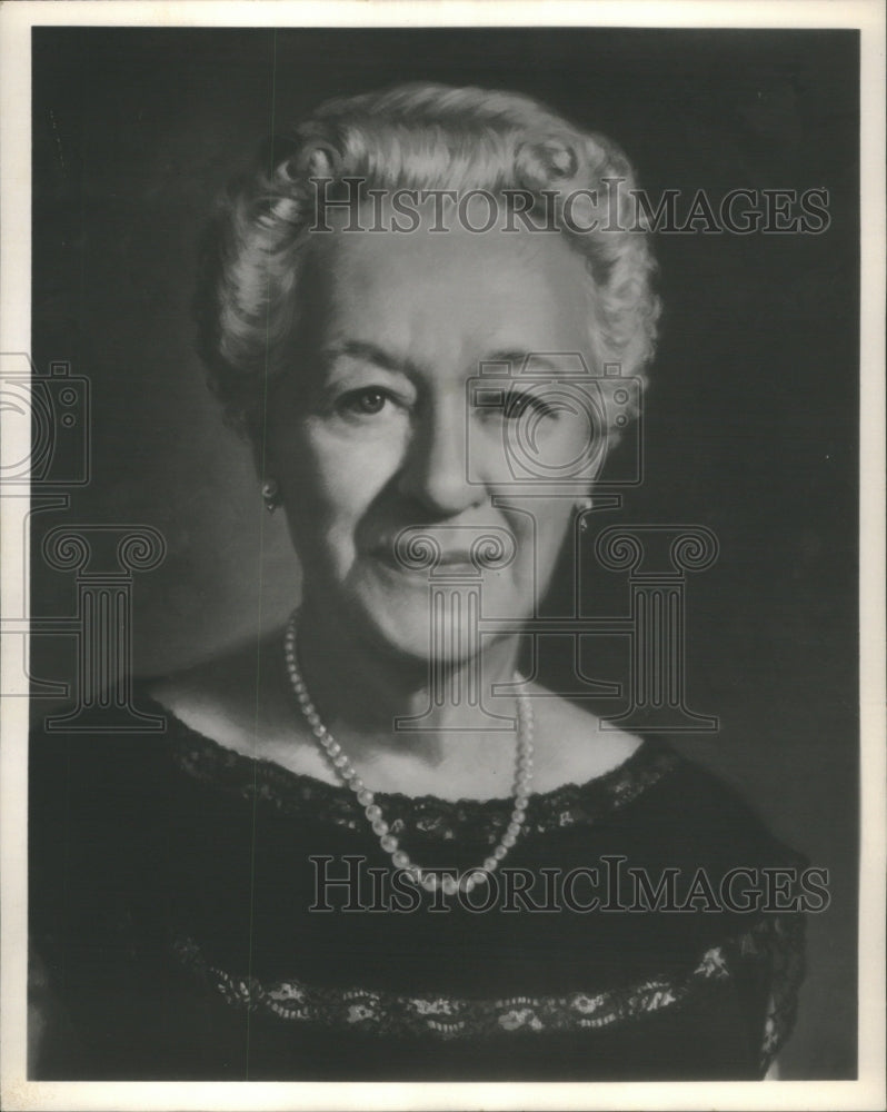 1969 Mrs Herman Krannert Philanthropist - Historic Images