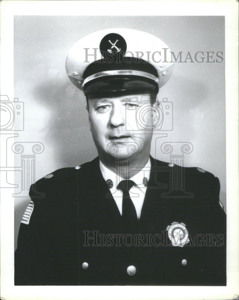 1981 Michael Garrity District Chief - Historic Images