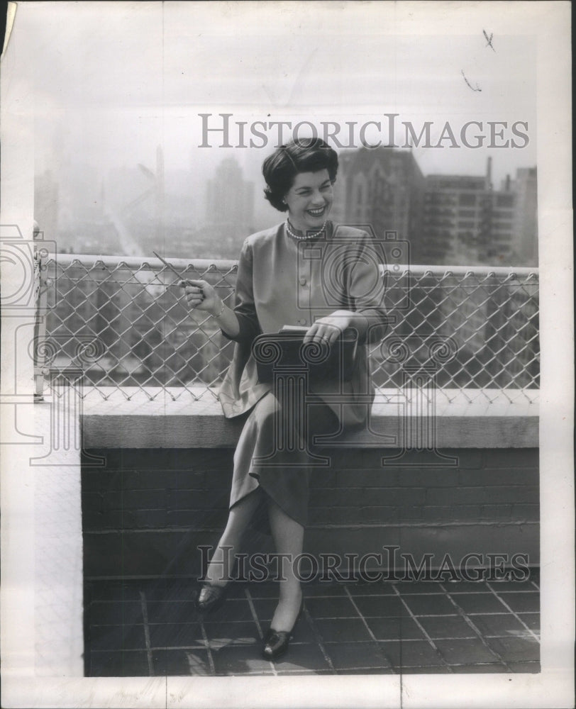 1950 Ann Kramer Visit Week Chicago Marriage - Historic Images