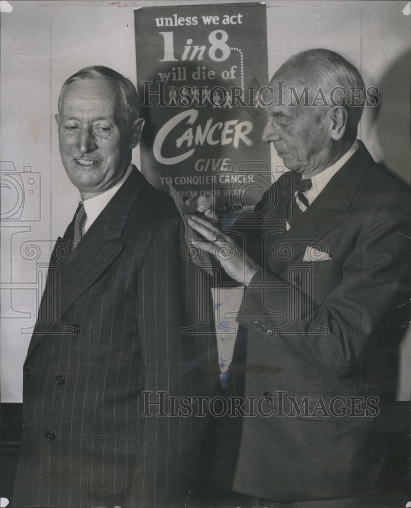 1947 Press Photo LeRoy Kramer &amp; Charles Y. Freeman- RSA46741 - Historic Images