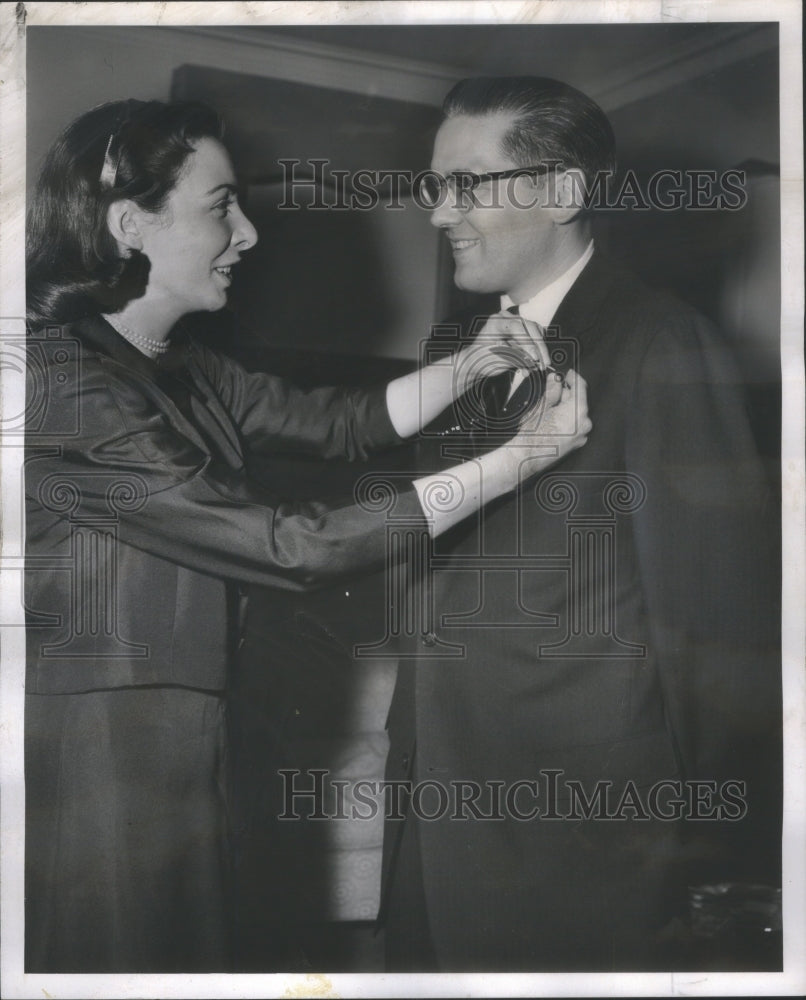 1959 Press Photo Chicago Latin School Ashton Lee Homer - Historic Images