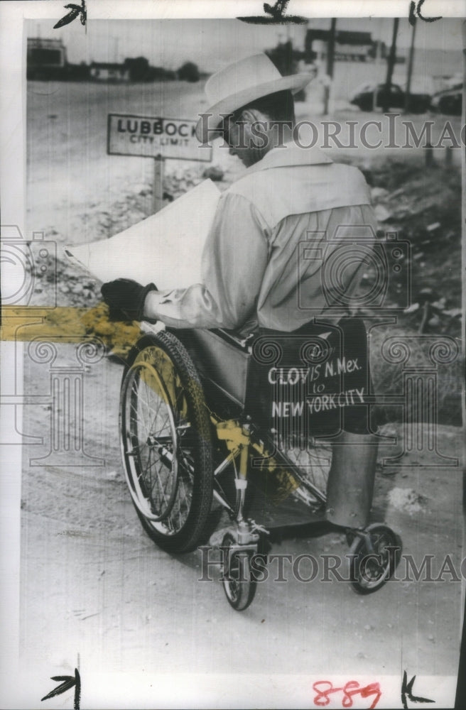 1948 Wheelchair Marathon Lebow Clovis WC - Historic Images