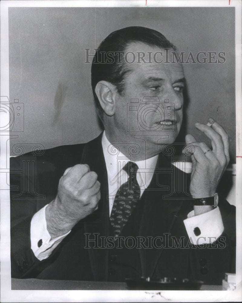 1968 Frenchman Jean Lecanuet - Historic Images