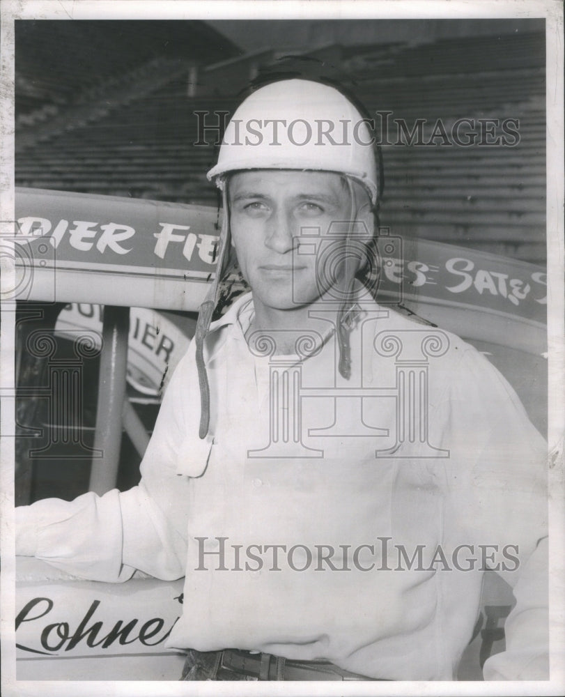 1953 Stock Car Driver Rex Lohneis Soldier F-Historic Images