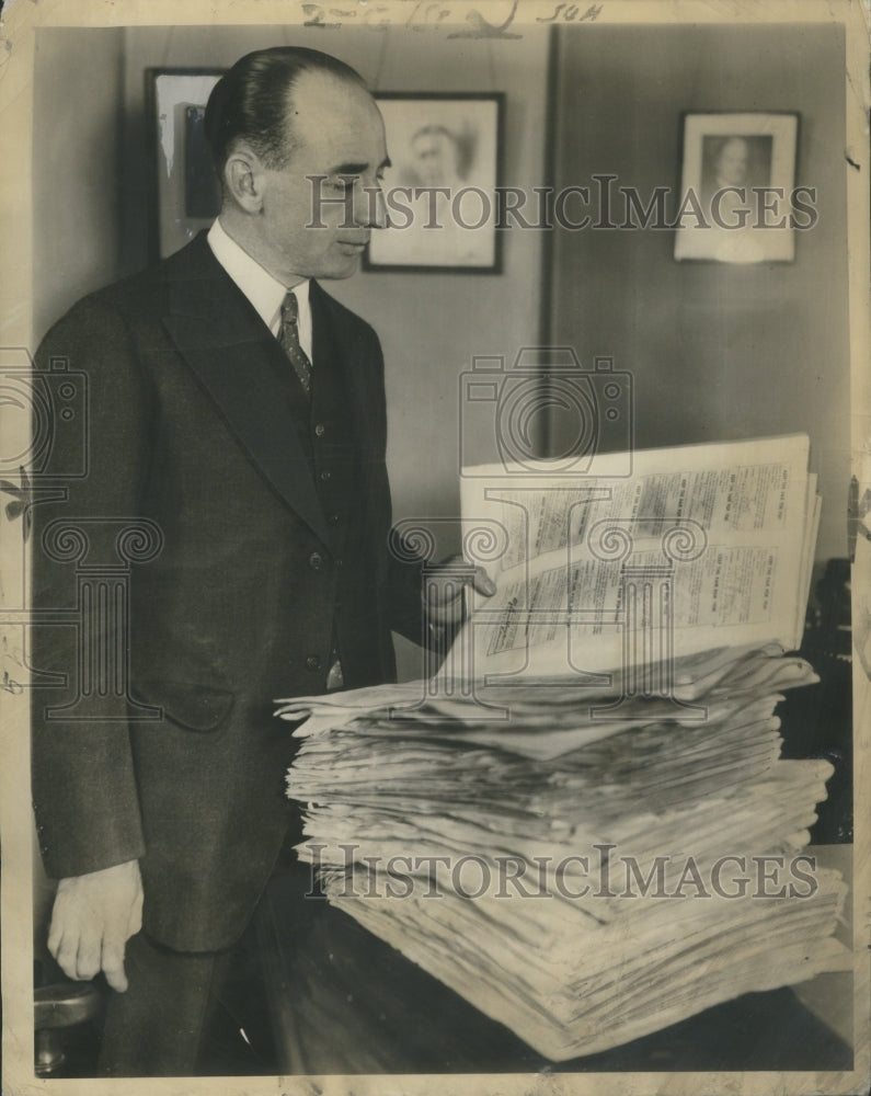 1933 Major Lennox Lohr General Manager fair - Historic Images