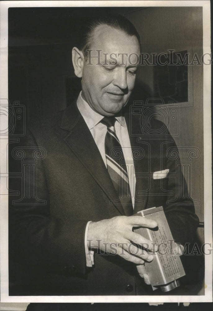 1969 Christopher C. Kraft, director of flig - Historic Images