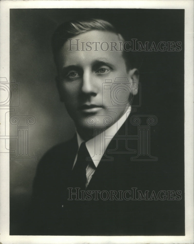 1925 Press Photo Arthur Kraft Singer- RSA47083 - Historic Images