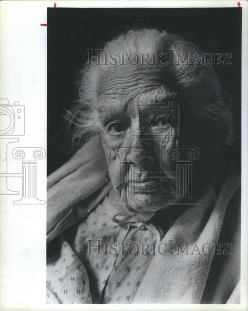 1982 The Oldest Hispanic Woman In Illinois - Historic Images