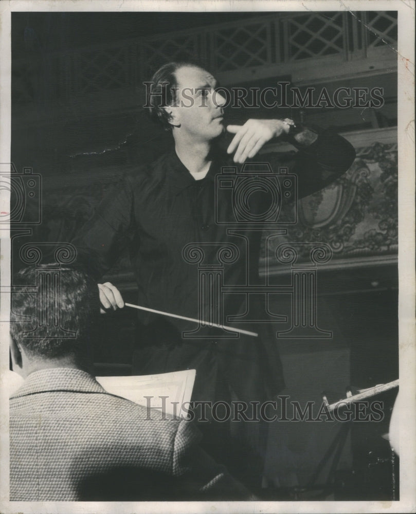 1950 Press Photo Rafael Jeroným Kubelík Czech Composer - Historic Images