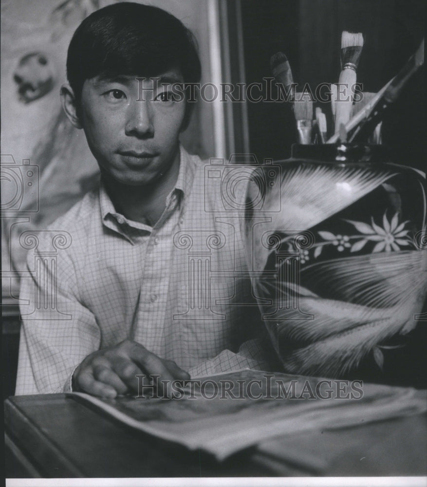 1969 Press Photo Ku-Fu Sheng Artist- RSA47449 - Historic Images