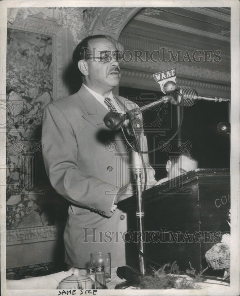 1951 Frederick Kuh-Spoke-Chicago Council-Fo - Historic Images