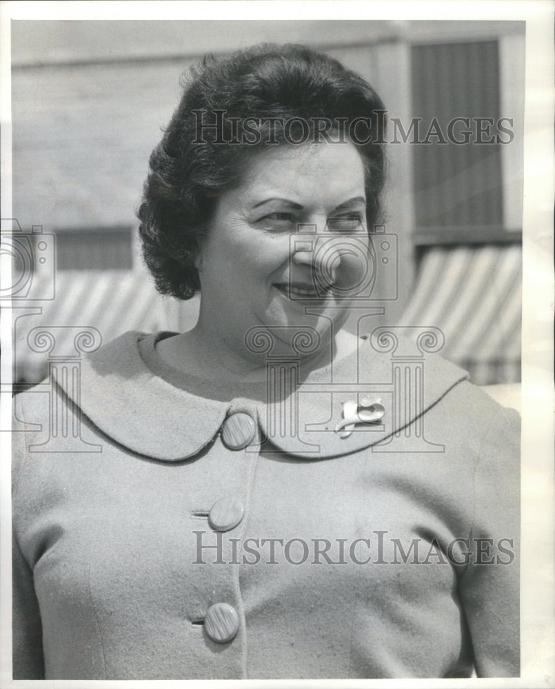 1965 Mrs Frances Kuhn Mayor Woodstock Illin-Historic Images