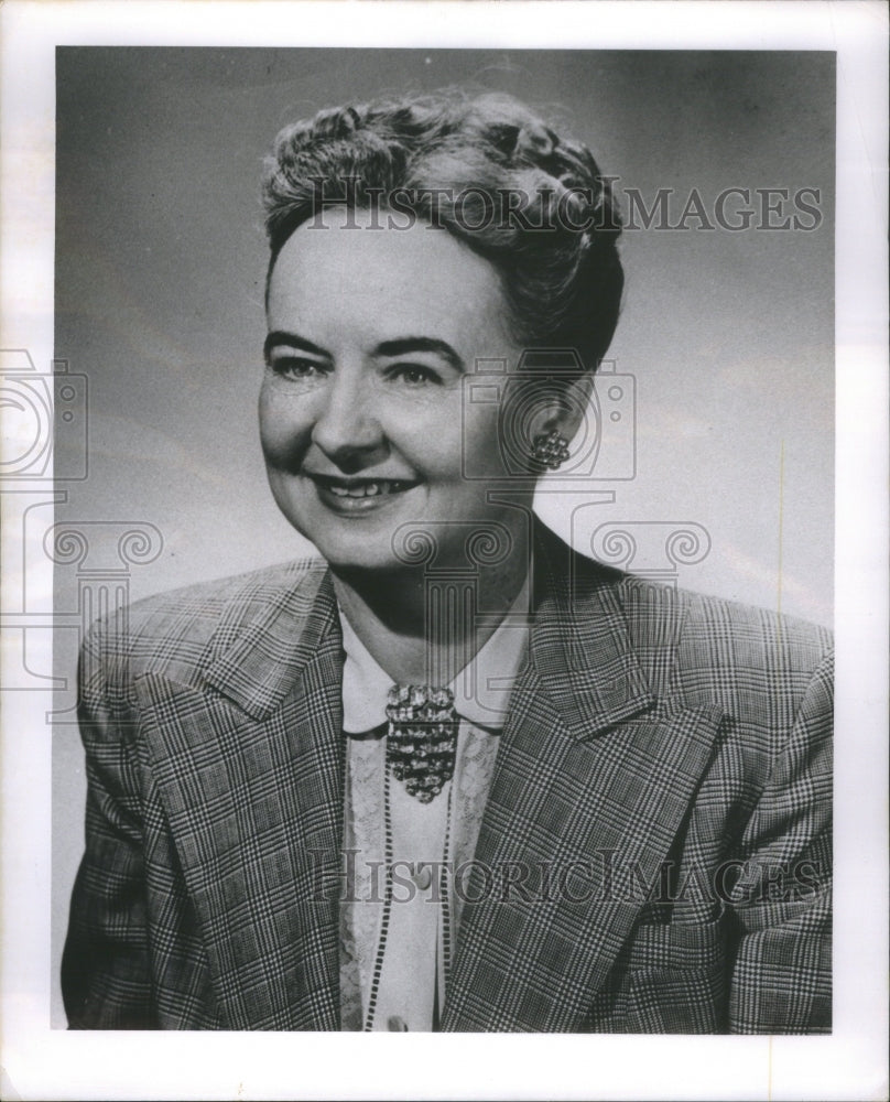 1953 Mrs Gladys Layton Superintendent Soldi-Historic Images