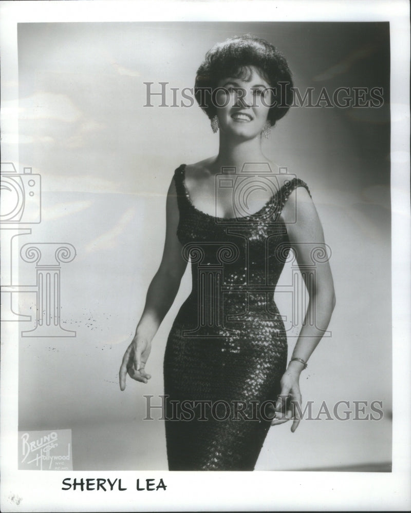 1967 Press Photo Southern Stunner Sheryl Lea Songstress- RSA48009 - Historic Images