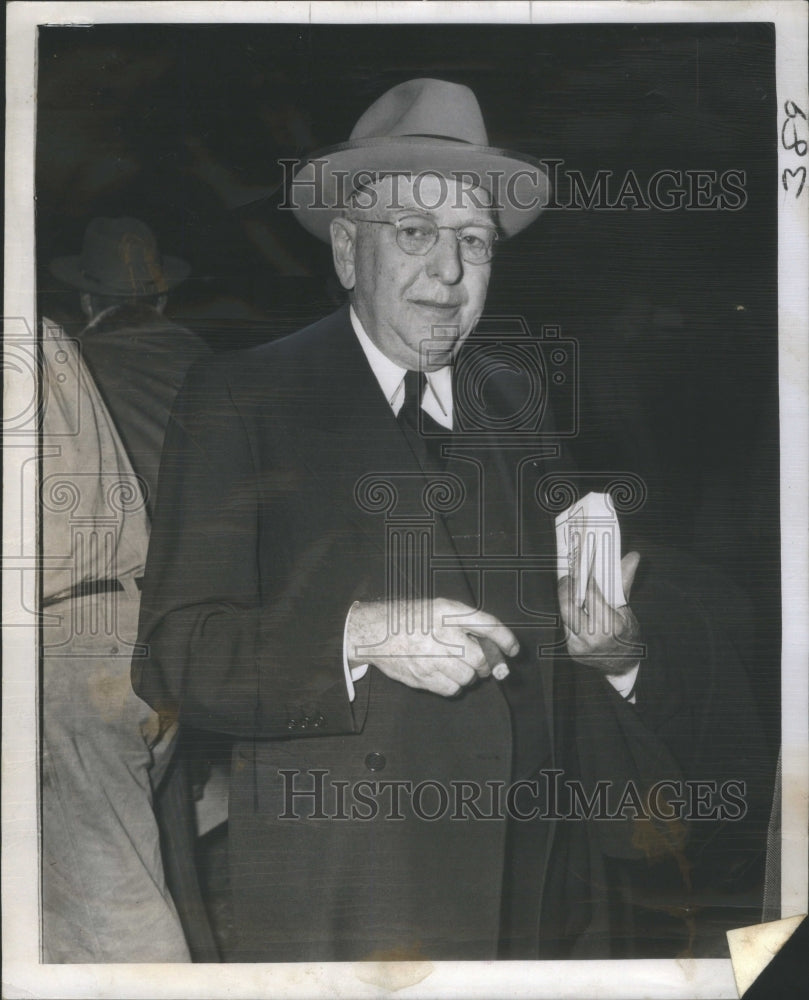 1949 Ex Gov Nelson Kraschel Iowa Democrat - Historic Images