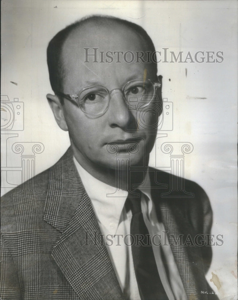 1957 Norman Krasna Film Director Playwright - Historic Images