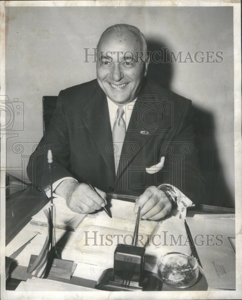 1952 Press Photo Ald. Louis London Democratic candidate- RSA48341 - Historic Images