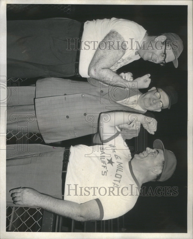 1956 Sheriff Joe London Dr Harold Sullivan - Historic Images