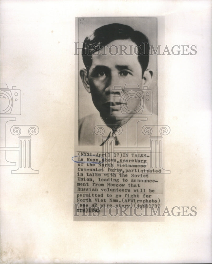 1937 Le Kuan Communist party secretary talk-Historic Images