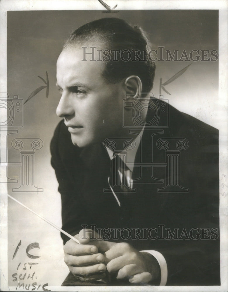 1943 Erich Leinsdorf American Orchestra Ope - Historic Images