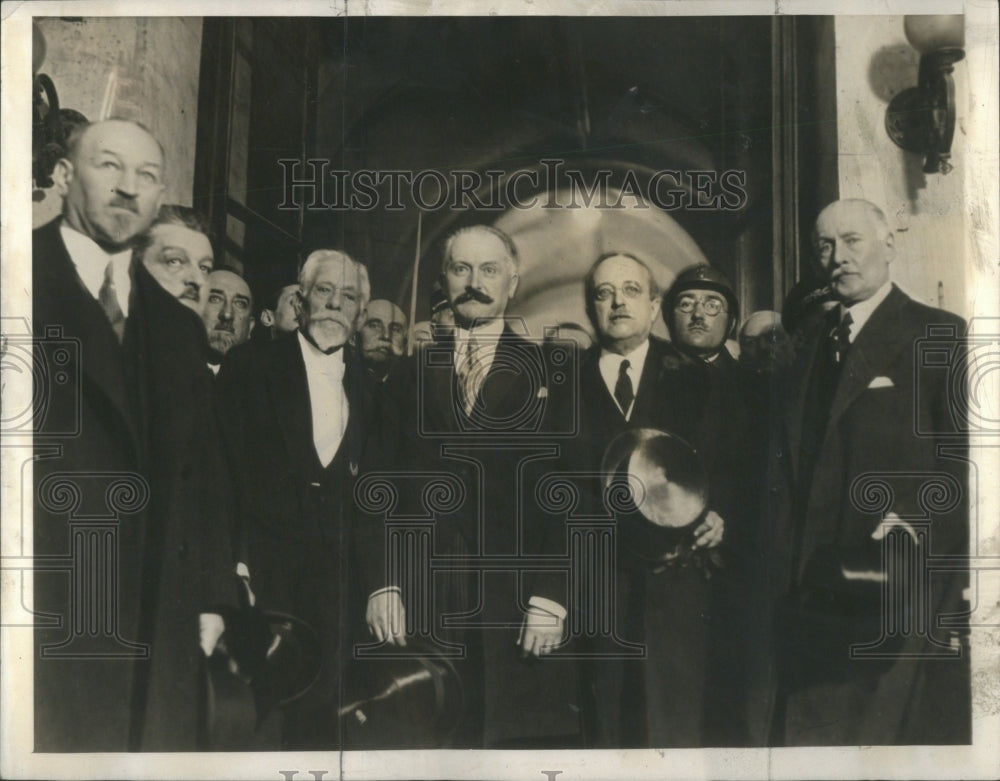1932 Albert LeBrun after being elected as p - Historic Images