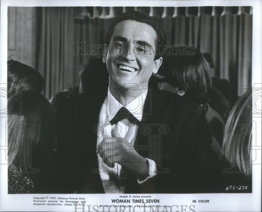 1967 Press Photo Vittorio Gassman Italian Film Actor- RSA49027 - Historic Images